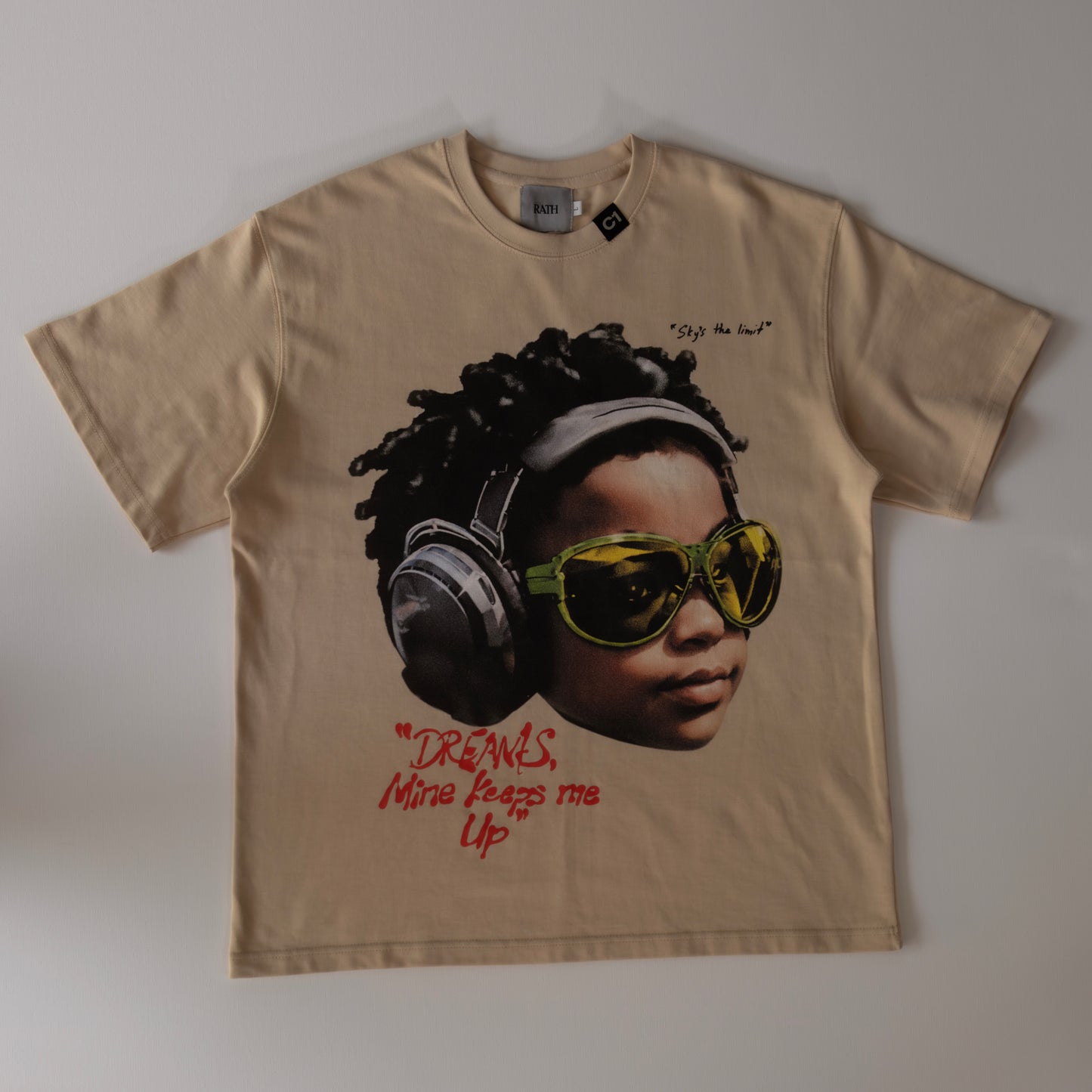 RATH Boxy Tee (Dreams, mine keeps me up)